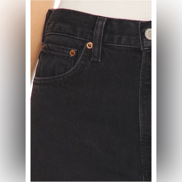 Agolde Leena Mid Rise Baby Flare Jeans - Picture 6 of 16